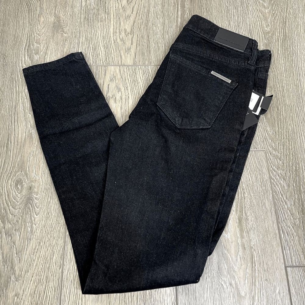 NWT‎ Armani Exchange super skinny size 26 black jeans